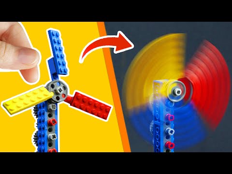 I Build a EASY Lego Hand fan - Lego Technic