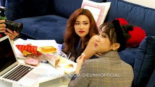 Diệu Nhi_Sĩ Thanh_Yaya Trương Nhi- Hậu Trường Quay Tập Bụng
