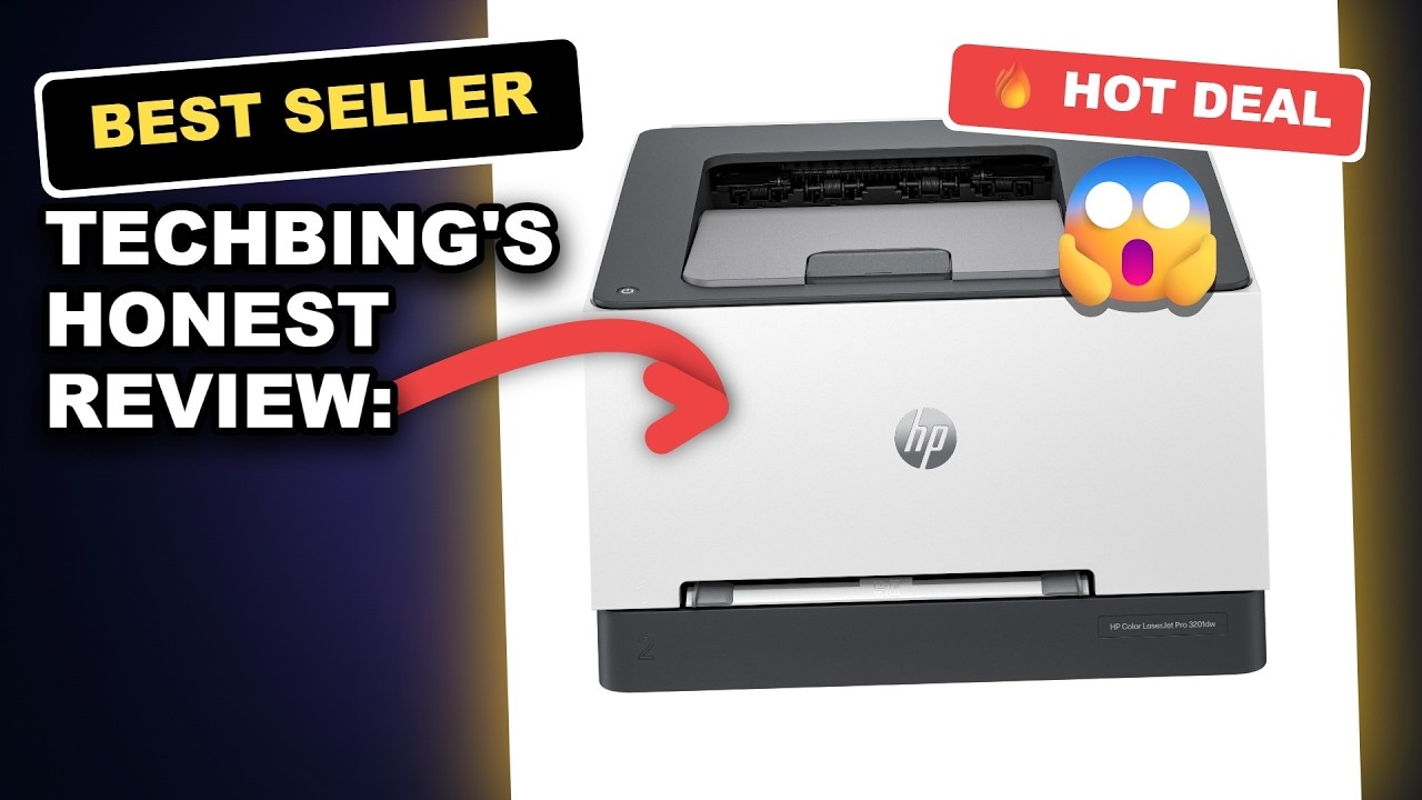 TechBing's Honest Review: HP Color Laserjet Pro 3201dw Wireless Color Laser Printer, Office Printer,