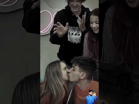 zach & tina lip to lip kiss 😜 #shorts #ship #love #couple #ariel #cassie #eva #zach #chris #kitty