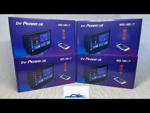 Работа автомагнитолы Pioneer.ok AHD-1801-7”