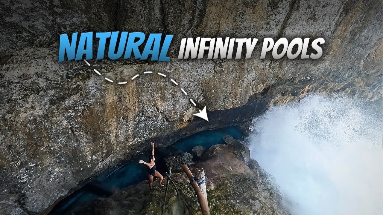 Join a duo on a journey as they explore the stunning Guyangan Waterfall.