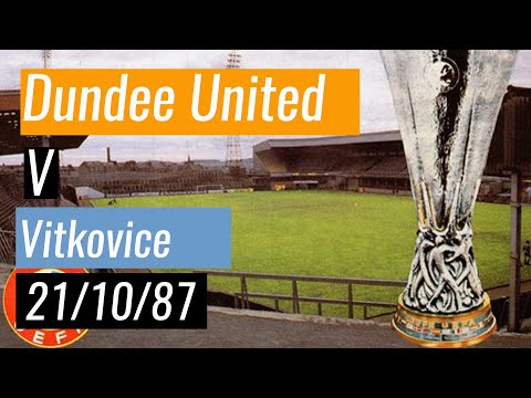 Dundee United v Vitkovice - 21/10/87 - UEFA Cup