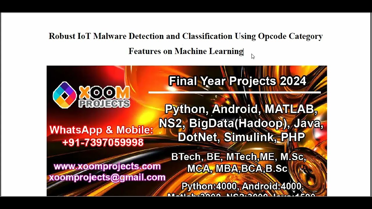 Robust IoT Malware Detection and Classification Using Opcode Category Features on Machine Learning