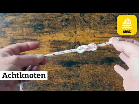 Seemannsknoten - Achtknoten I ADAC Skipper