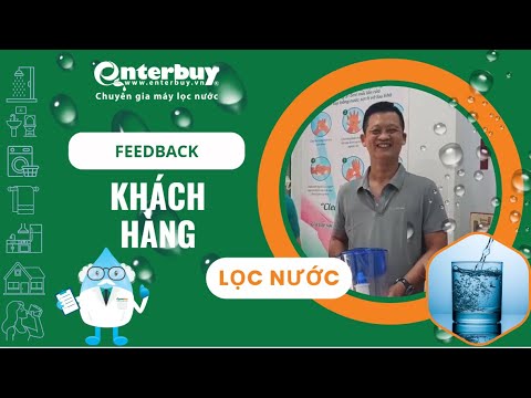 Khách hàng thân thiết 15 năm ghé thăm showroom máy lọc nước Enterbuy