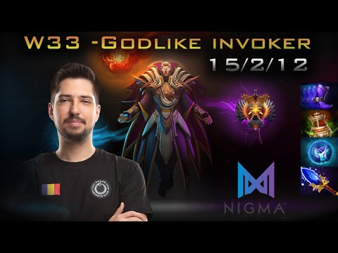 W33 INSANE QUAS- WEX INVOKER I IMMORTAL PRO GAMEPLAY (HIGHLIGHTS)I