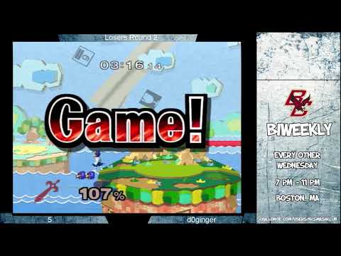 BC Biweekly 33: Losers Round 2 - 5 (Marth) vs. d0ginger (Falco)