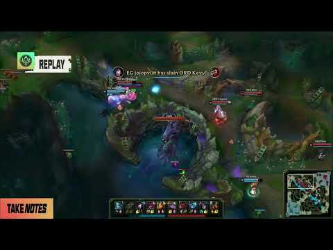EG Vulcan's Leona Is Flying EG vs ORD MSI 2022