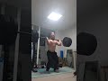 방구석 행 파워클린 102kg 225lb