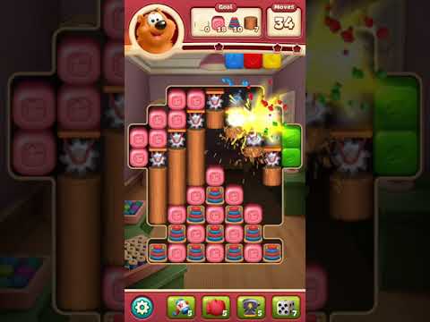 Toon Blast 3890 no boosters 3 stars