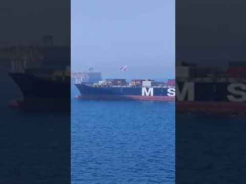 Požar na teretnom brodu MSC Rita, 6.6.2023. - Primorski portal