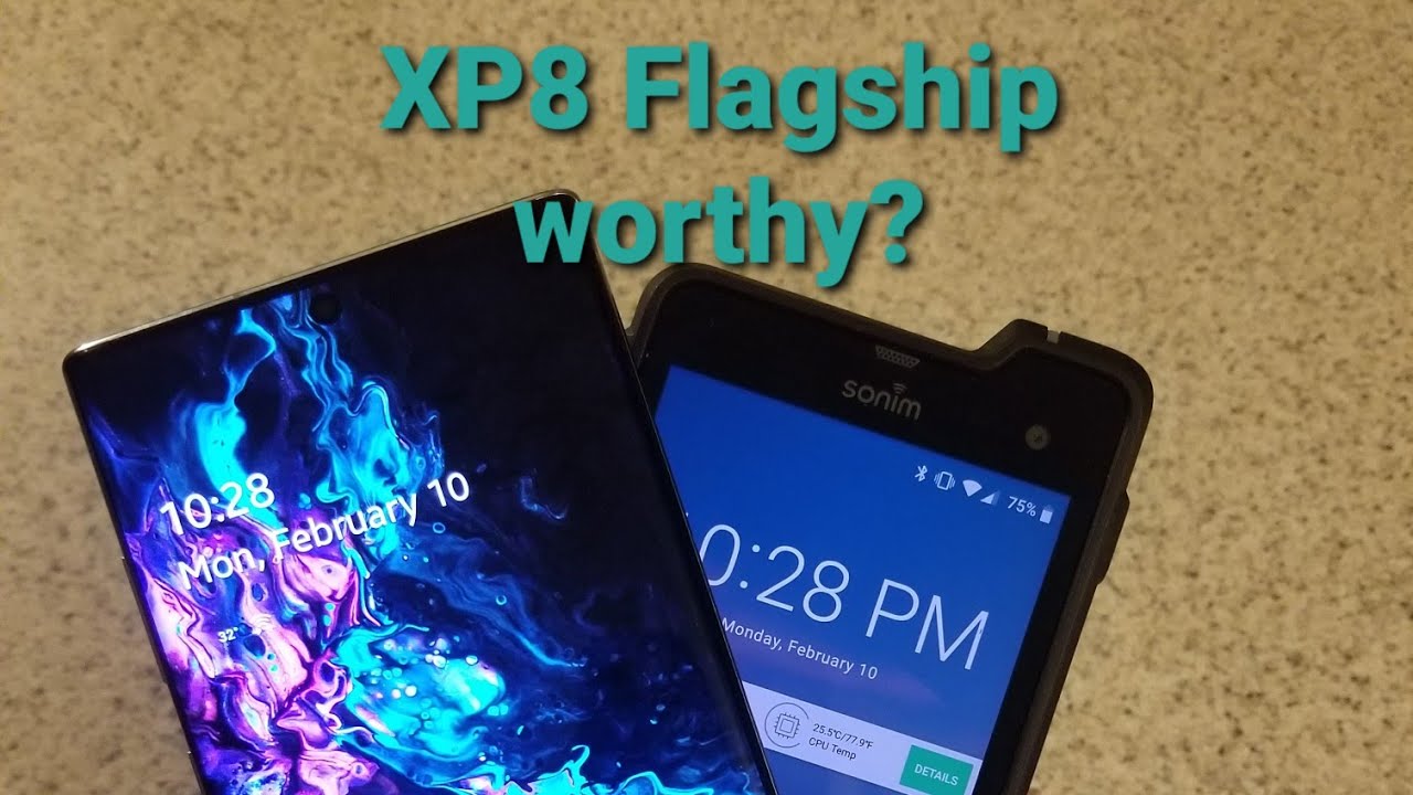 Sonim XP8 vs flagship (speed review)