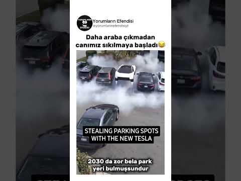 Aracı park ederken yaşanacaklar😂 @serdalozdmr