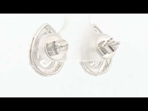 Earrings - 14 kt. White gold - 4.42ct. tw. Diamond (Lab-grown) - Diamond - Exact Matching Pair video