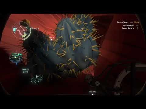How to get to the Lakebed Cave on Ember Twin - Outer Wilds