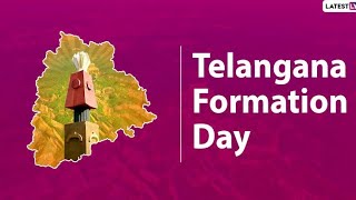 Happy Telangana Formation Day| June 2nd Telangana Formation Day Status video 2021