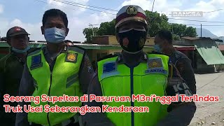 Seorang Supeltas di Pasuruan Meninggal Terlindas Truk Usai Seberangkan Kendaraan