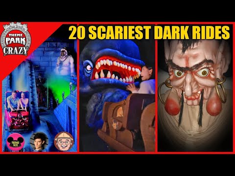 Top 20 SCARIEST Dark Rides (feat. The Carpetbagger, Fastpass Facts, & Jonah Scott)