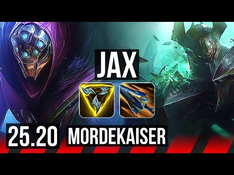 JAX vs MORDEKAISER (TOP) | 12/0/4, Legendary | EUW Diamond | 25.20