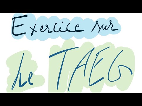 Le Taux Annuel Effectif Global