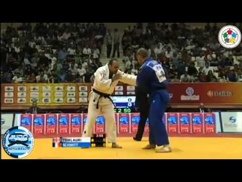Judo Grand Slam Baku 2013 Final -81kg TSIKLAURI Levan (GEO) - SCHMITT Alain (FRA)