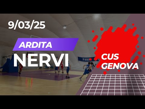 🏀 Ardita Nervi vs Cus Genova (Pala Ardita), 9/03/25