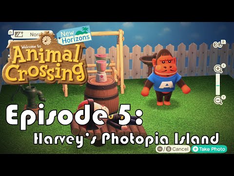 Animal Crossing: New Horizons #5: Harvey's Photopia Island