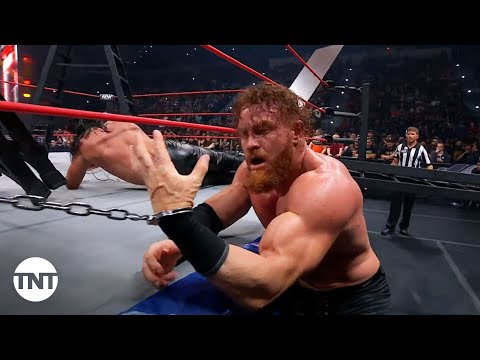 Andrade El Idolo and Buddy Matthews Battle In An Epic Ladder Match | AEW Collision | TNT