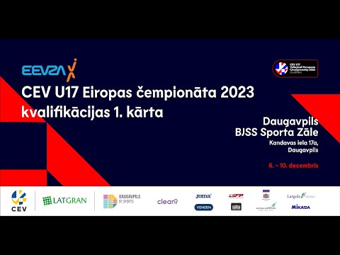 CEV U17 European Championship 2023 Qualifiers 1st round 06.12.22 Ukraine - Lithuania