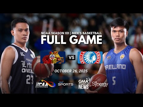 FULL GAME - Letran Knights vs Arellano Chiefs (Men's Basketball) | NCAA Season 101