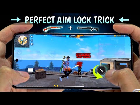 Secret Aim Lock Headshot Trick + Setting | New Headshot Trick Free Fire ~