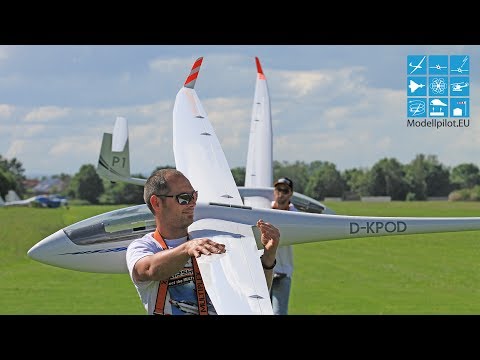 2X ASH 31 MI 1:3 RC SCALE GLIDER FW-MODELS AEROBATIC FLIGHT MULTIPLEX AIRSHOW 2017