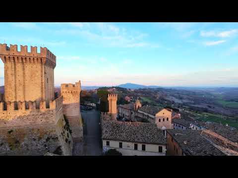 Offagna tramonto 2026   FPV 4K