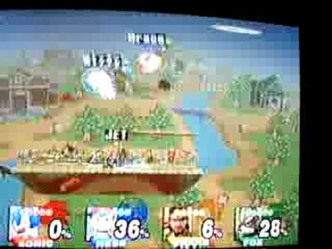 SSBB taunting battle