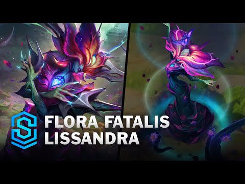 Flora Fatalis Lissandra Skin Spotlight - Pre-Release - PBE Preview - League of Legends