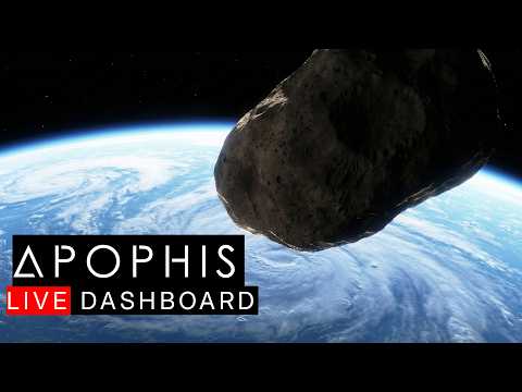 Asteroid Apophis Dashboard | LIVE Telemetry, Tracking & Flyby Countdown