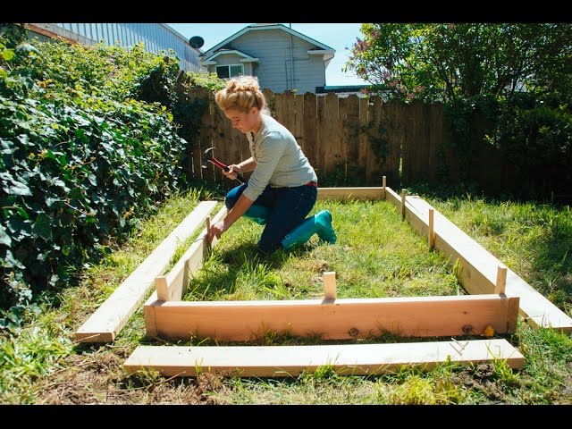 How to Build a Planter Bed