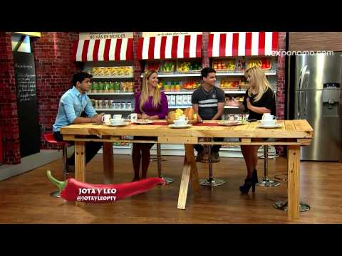 Jota y Leo en la cocina de ají  #Soyají