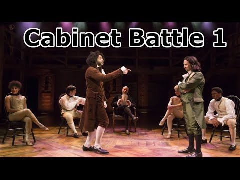 Hamilton - Cabinet Battle #1 Jefferson's Rap (With Subtitles)