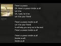 Inside Us All (with Lyrics) Creed/Human Clay