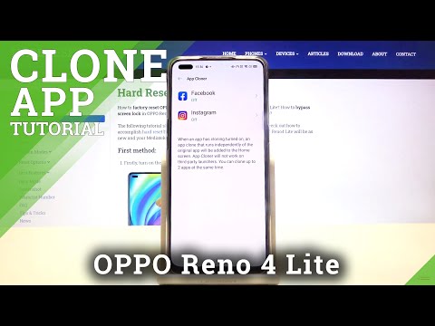Duplicate Apps in OPPO Reno 4 Lite - Clone Social Apps