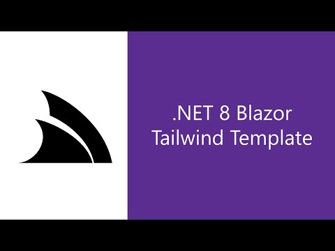 Blazor Tailwind Template for .NET 8 is here!