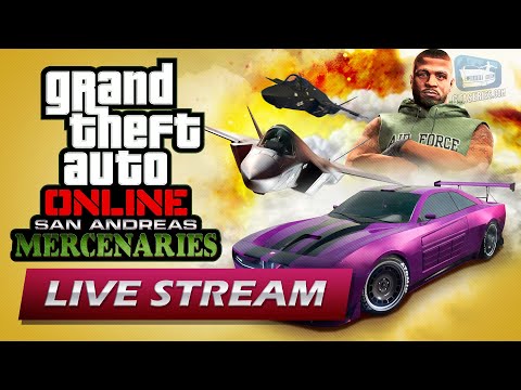 GTA Online: San Andreas Mercenaries Livestream (4K 60fps - No Commentary)