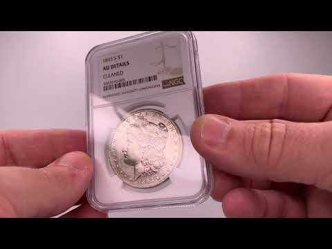 1893-S Morgan Dollar AU Details S$1 Featured Coin Video