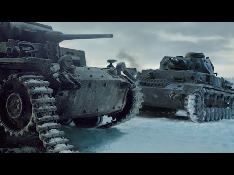 Battle from film - 28 Panfilov's Men / 28 Панфиловцев - (Dir. Kim Druzhinin,Andrey Shalyopa 2016)