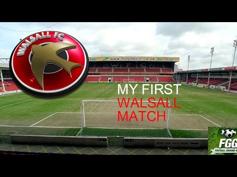 My First Walsall Match!!!!