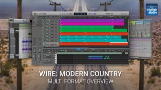 Video thumbnail for Multi Format Overview - Wire: Modern Country by Big Fish Audio