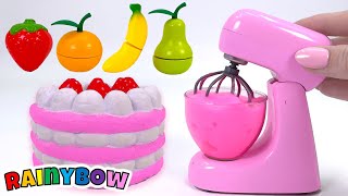 Lets Create a Birthday Dinner Party | Toy Kitchen Cooking & Learning Video