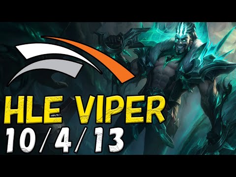 HLE Viper ドレイヴン(Draven) VS ヴァルス(Varus) BOT ADC patch 13.1 KR RANK